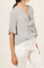 Load image into Gallery viewer, Dew Ruffle Placket Blouse
